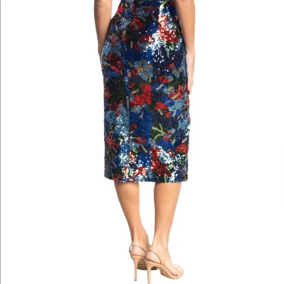 Dress the Population Elin Sequin Cap Sleeve - Picture 2 of 7